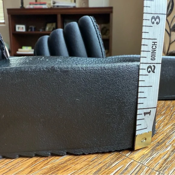 Mix No. 6 Cortlynn Platform Slides 38.5/8 Black - Picture 7 of 14
